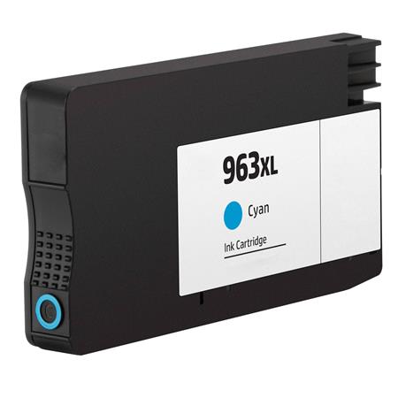 HP Original 963 Cyan Inkjet Cartridge (3JA23AE)